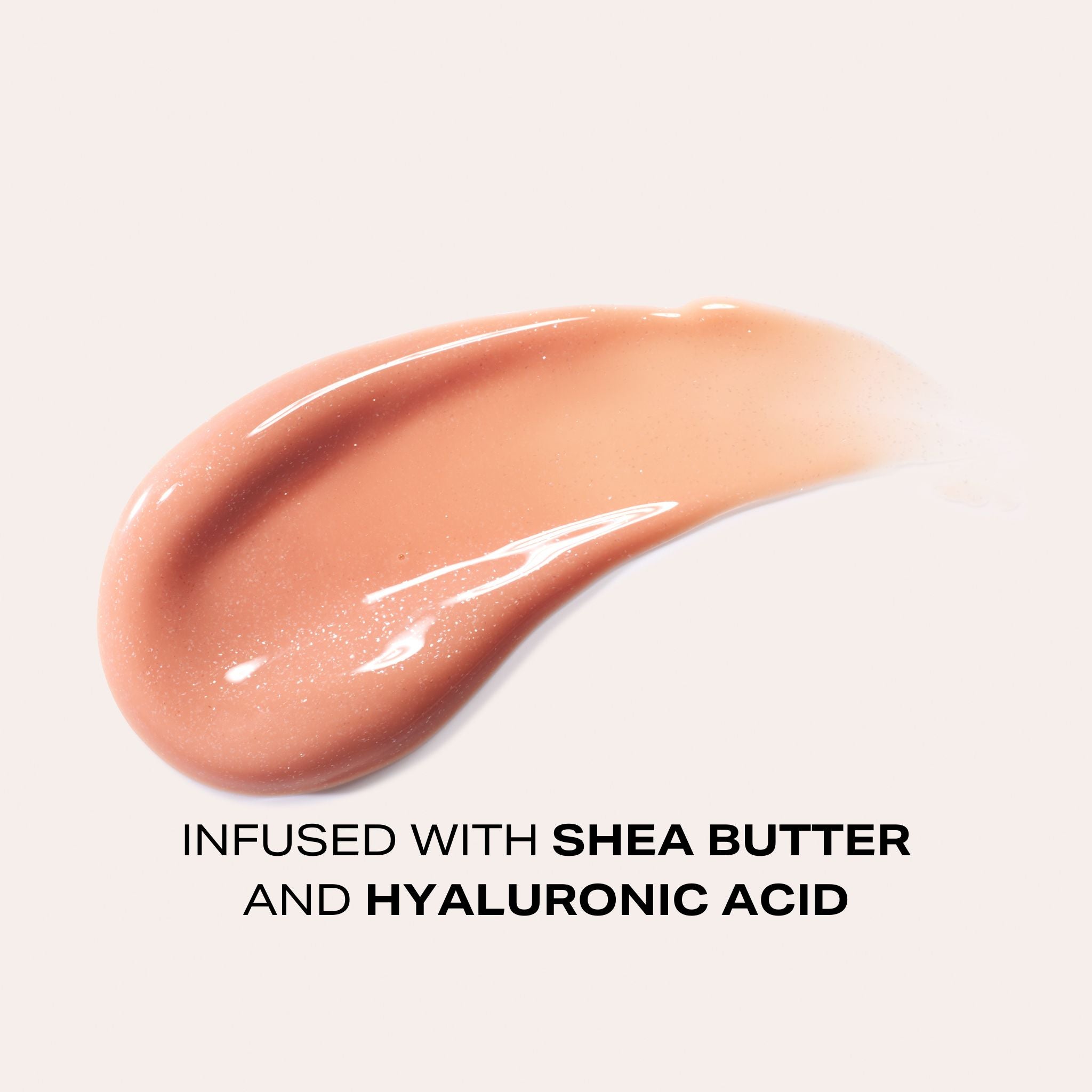 Perfect glob of glaze lip gloss. The ideal beautiful golden nude shade with sparkle
