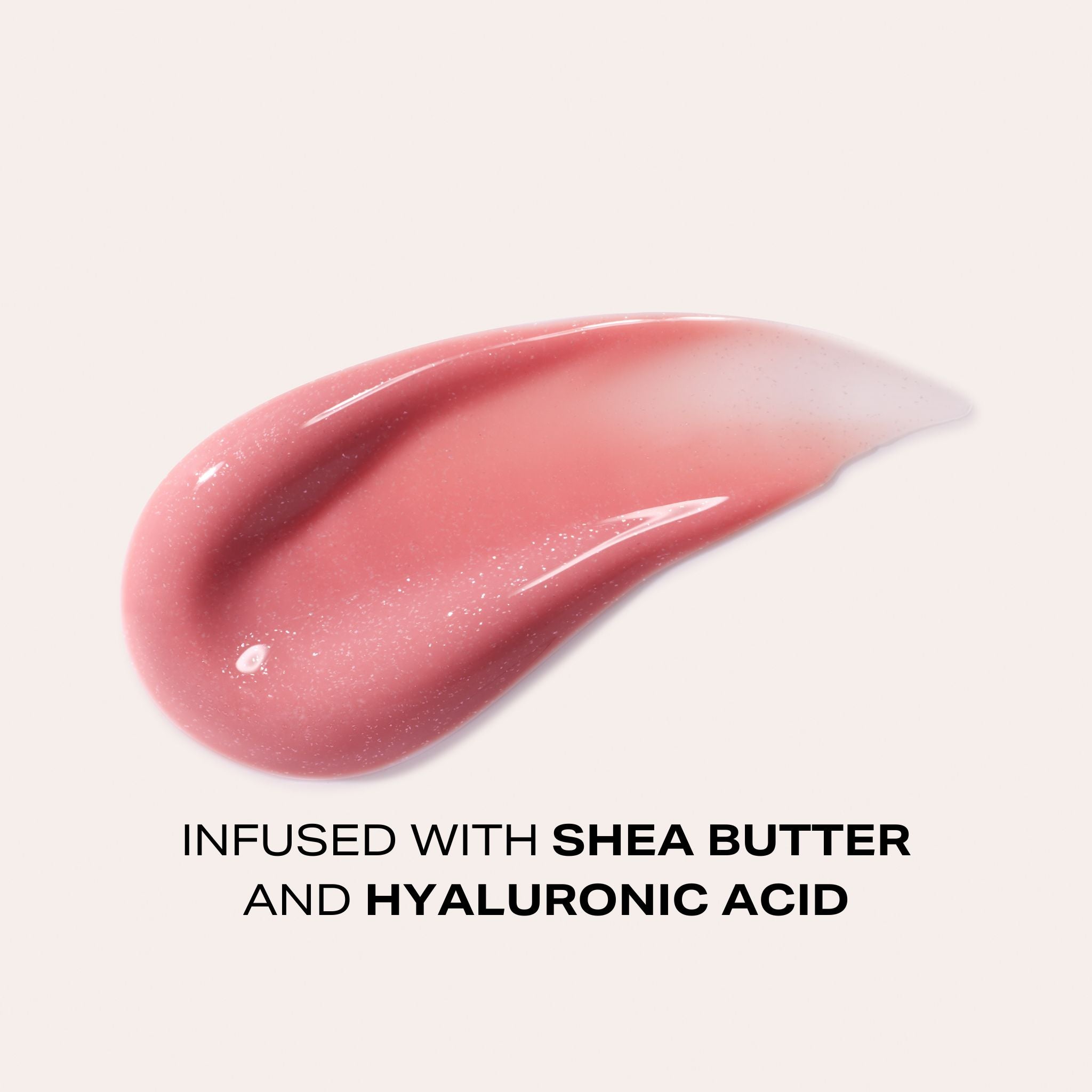 Perfect glob of glimmer lip gloss, previously known as glam peach. The ideal nude pink