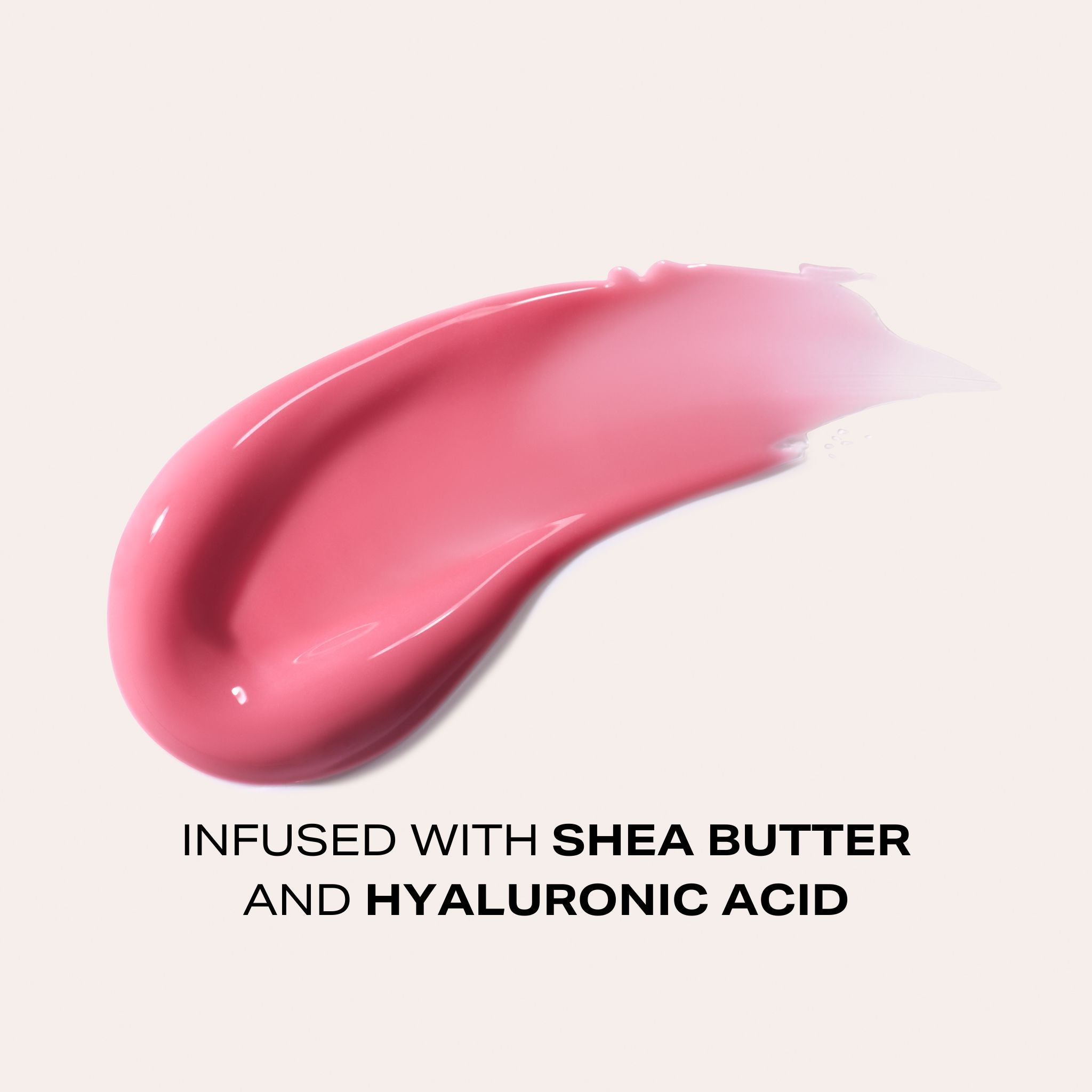 Perfect glob of pop lip gloss, previously known as pink natural. The ideal pink pop of color