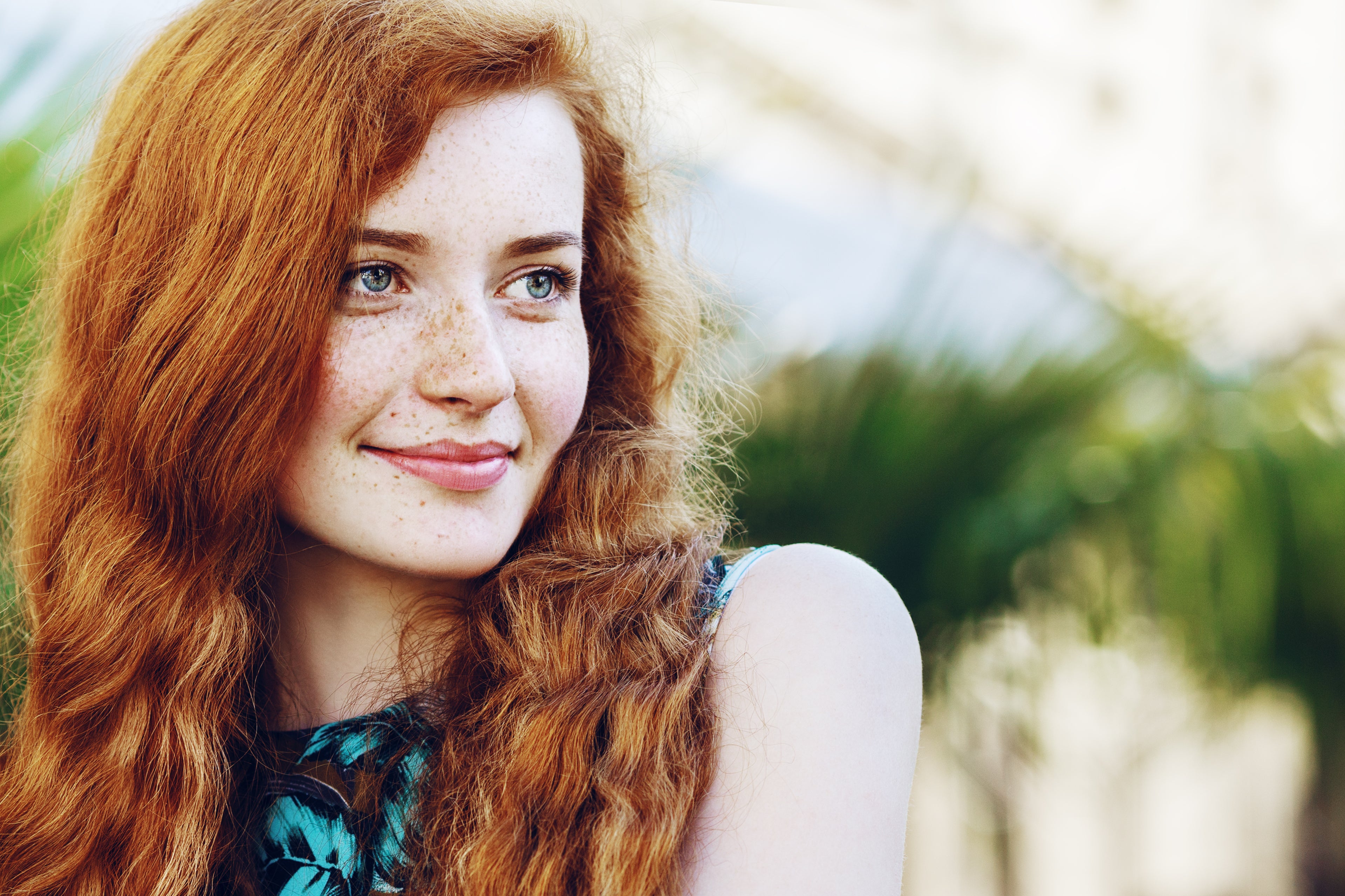 Are redheads with blue eyes really going extinct?