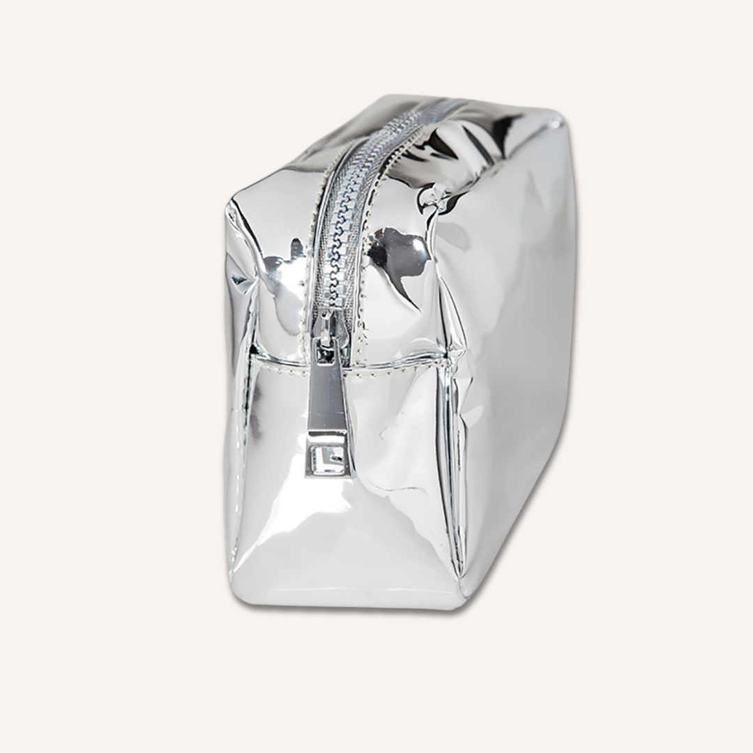 【WOOHWA】SATIN WRINKLE BAG The Essential Makeup Bag