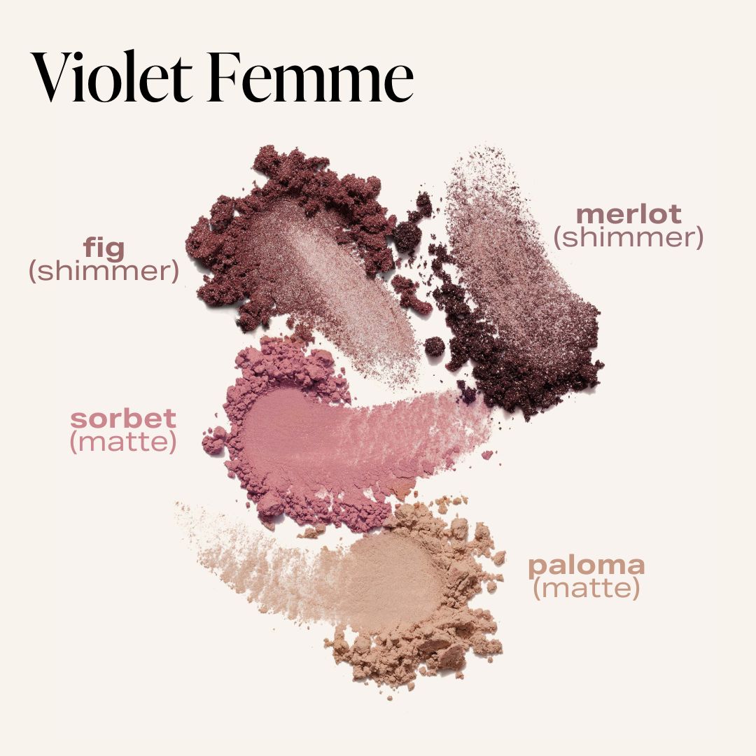 Violet Femme Eyeshadow Quad