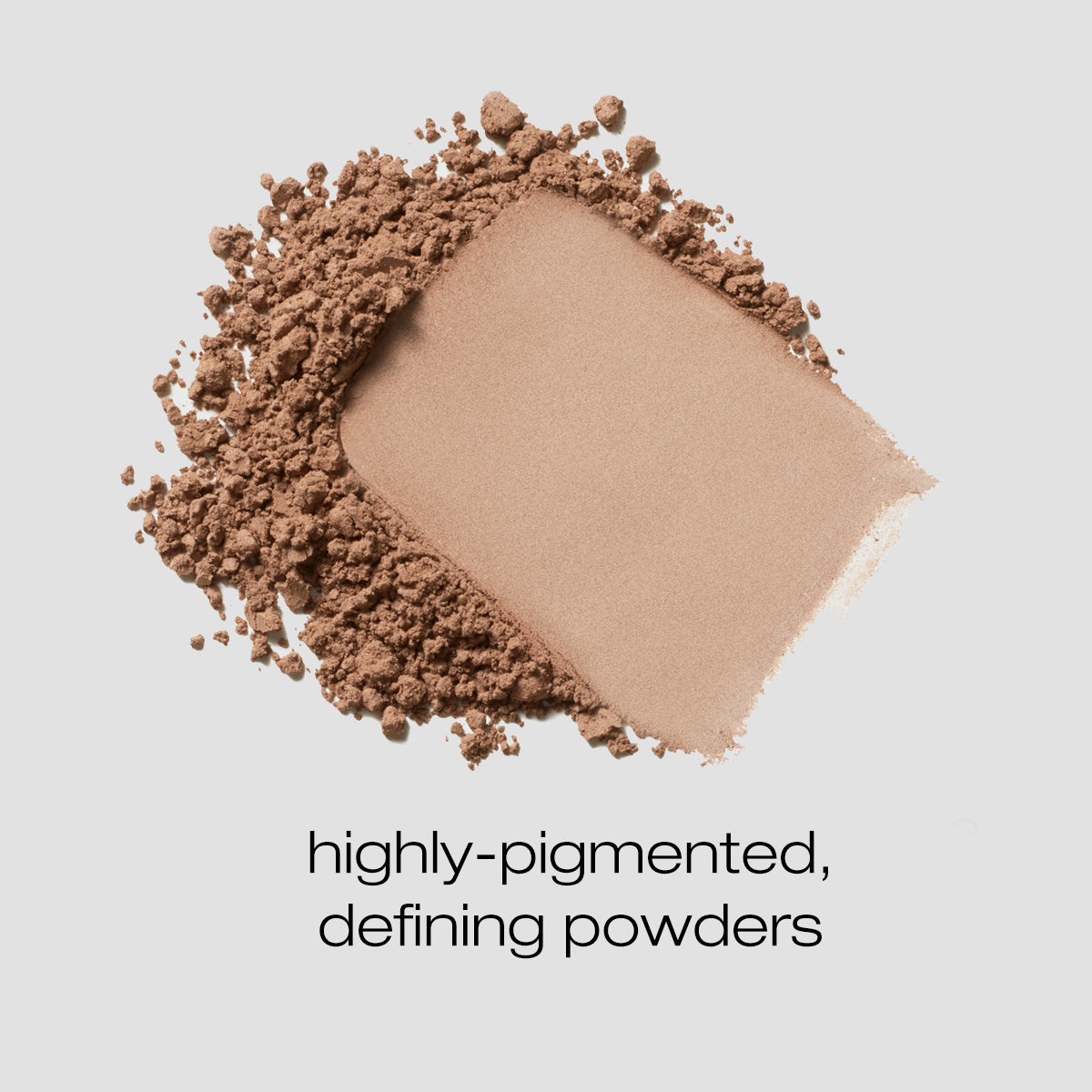 Spread of brown sugar described as a highly pigmented and defining powders