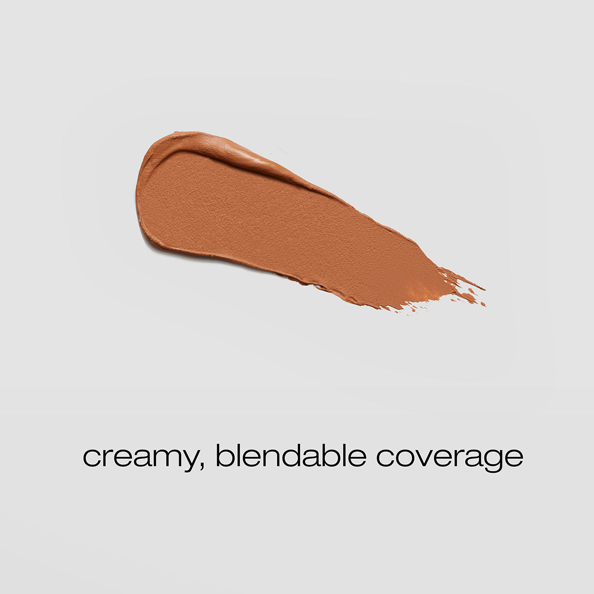 Spread of the Butter Pecan concealer with description of creamy, blendable coverage