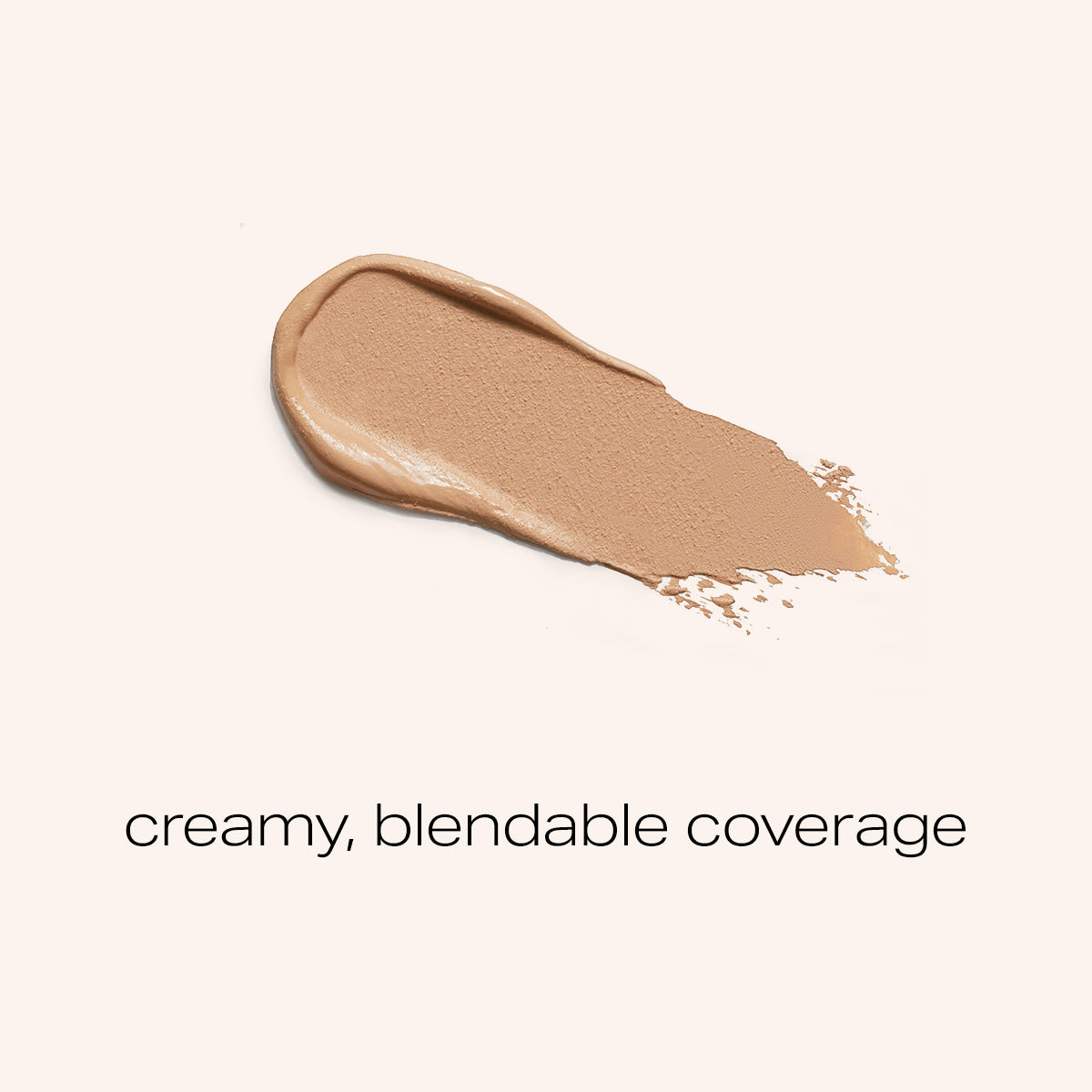 swipe/swatch of our creamy lendable coverage in shade irish cream