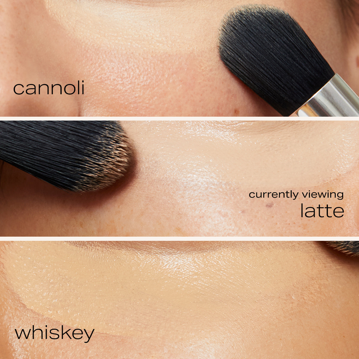 cannoli, latte, whiskey, applied to undereye area 