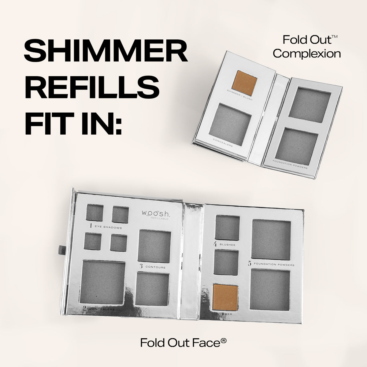 Fold Out® Shimmer Refill