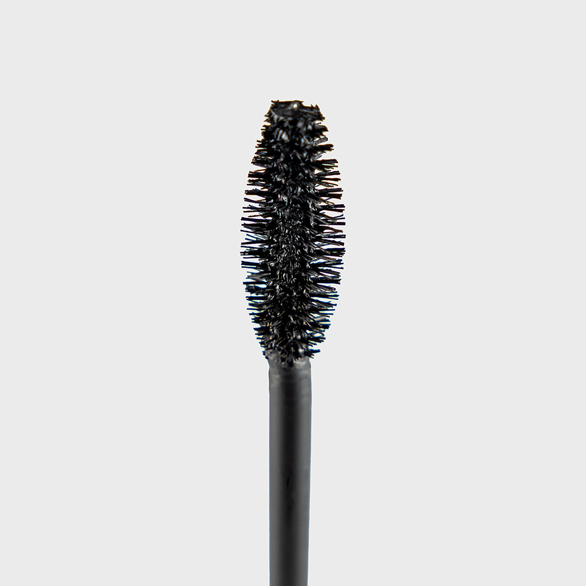 Close up of bristles on mascara wand