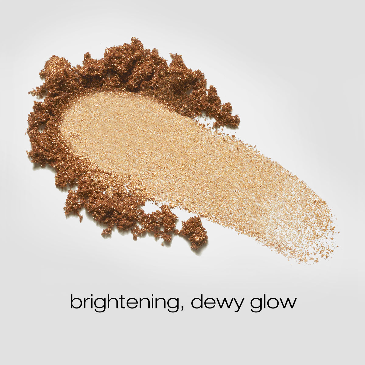 Spread of shimmer refill and described as brightening and dewy glow