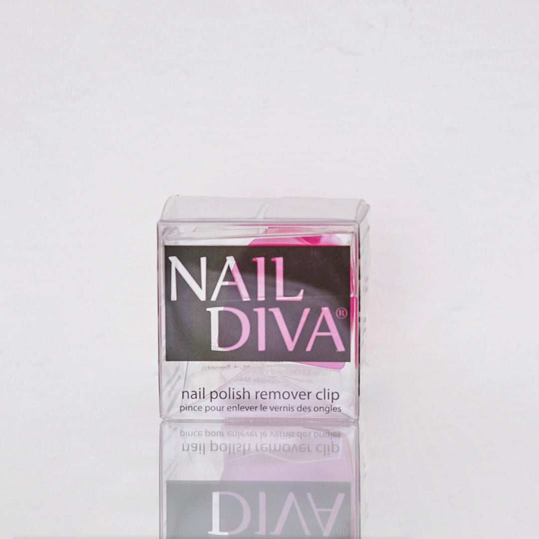 Nail Diva nail polish remover clip in packaging