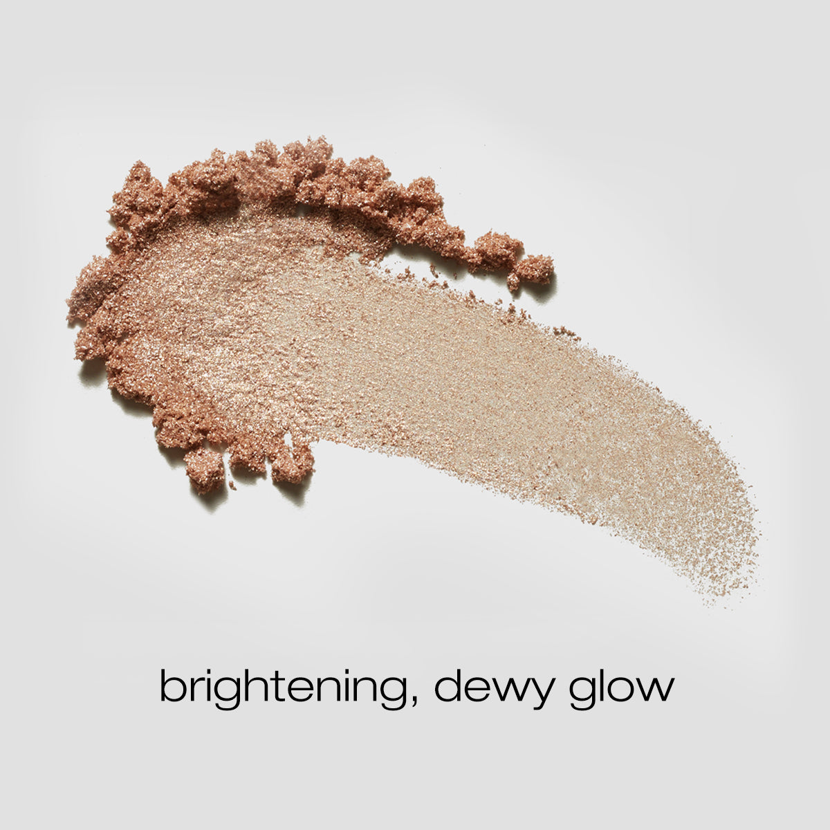 Spread of shimmer refill and described as brightening and dewy glow