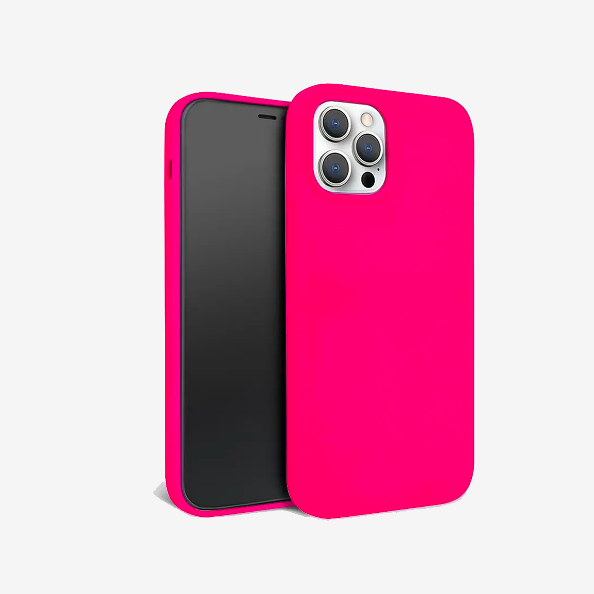 Woosh Pink Silicone iPhone Case 