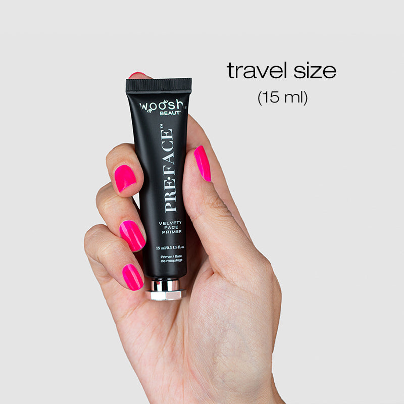 travel size 15 ml pre-face primer with hydrating makeup primer