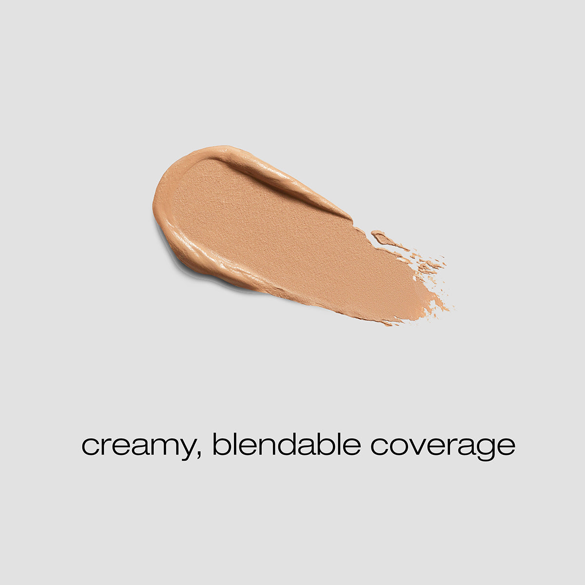 Spread of the Whiskey concealer with description of creamy, blendable coverage